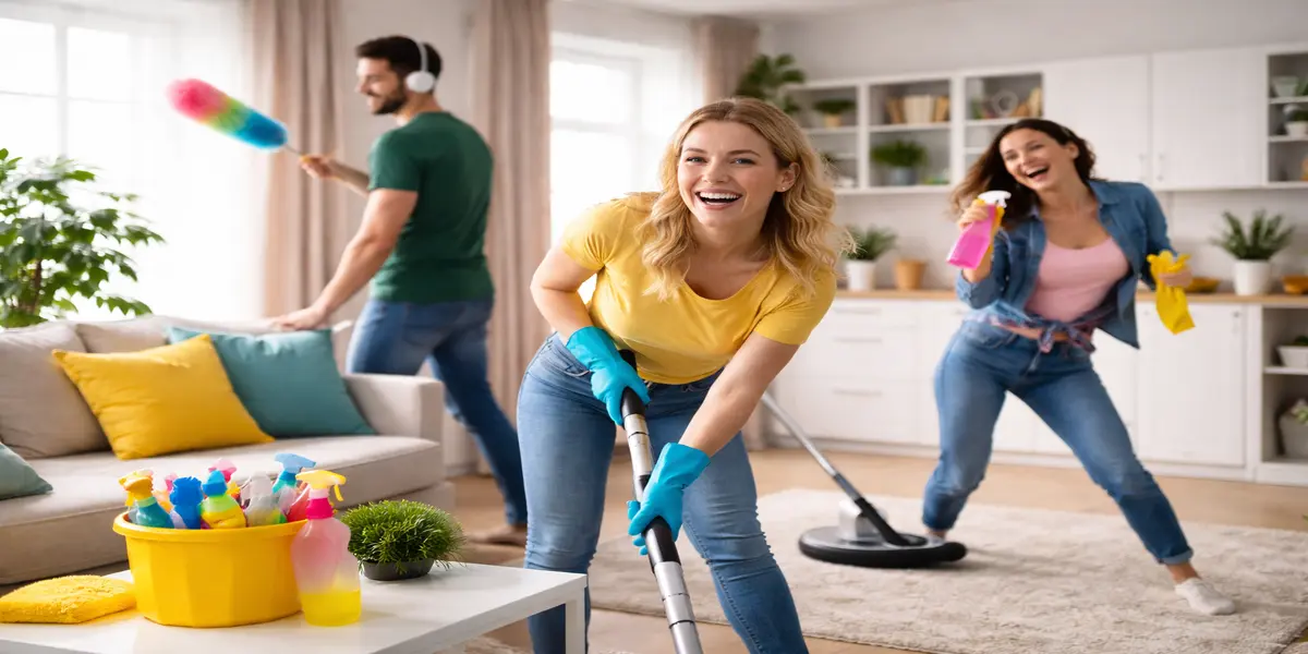 10 Easy Ideas to Make House Cleaning Fun
