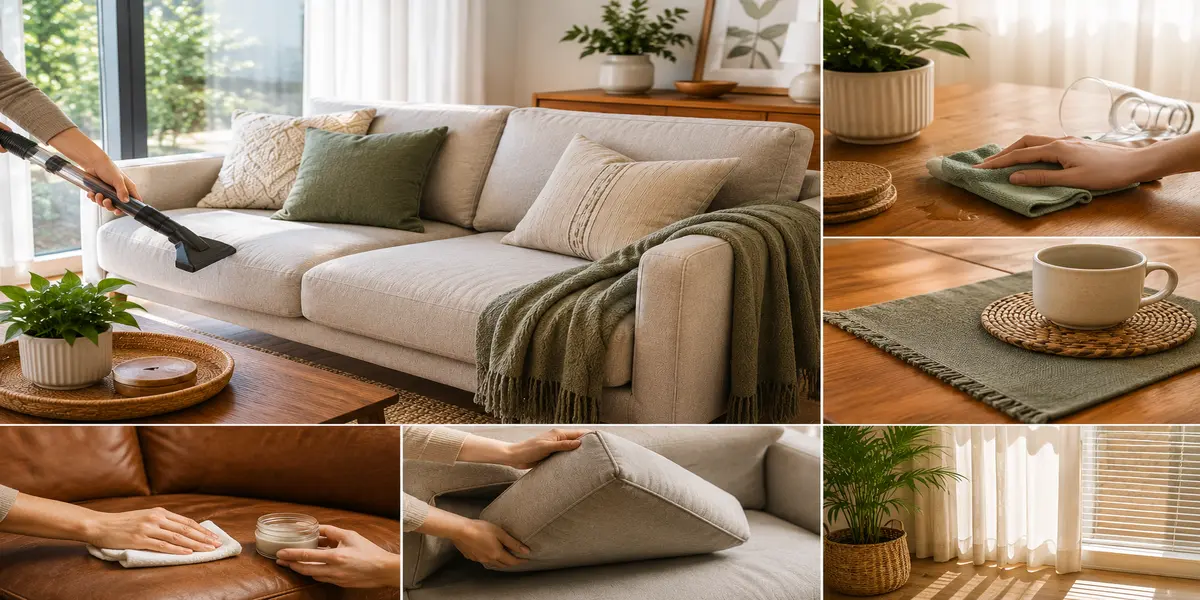 The Cleaning Habits That Help Furniture Last Longer